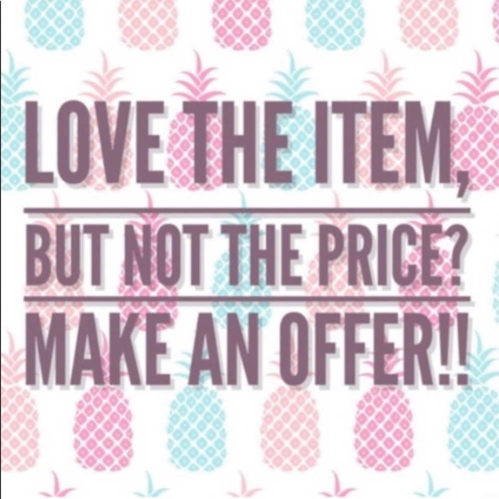Make me an offer!